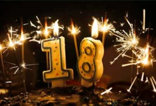 тортик на 18-й день народження