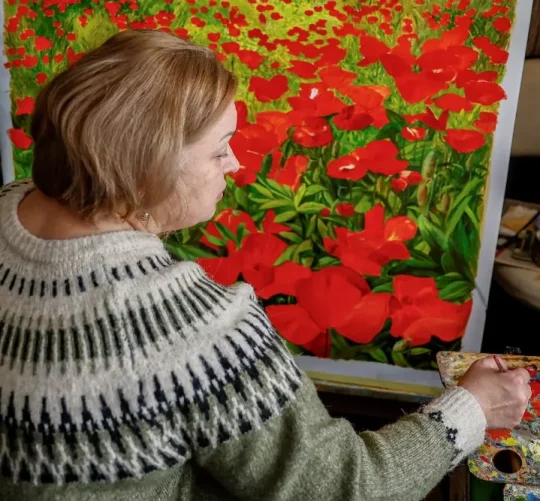 Українська художниця Ірина Проць