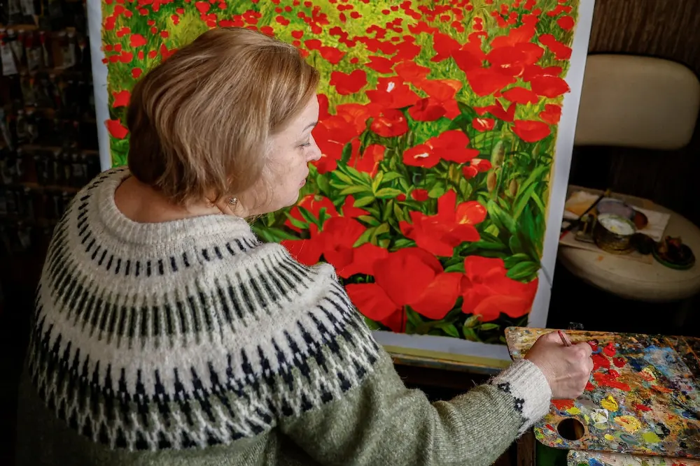 Українська художниця Ірина Проць