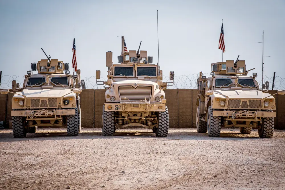 Американська військова техніка в Сирії