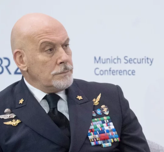 Адмірал Джузеппе Каво Драгоне, голова Військового комітету НАТО