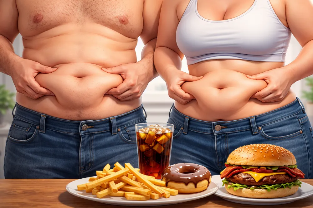 жир на животі що робити