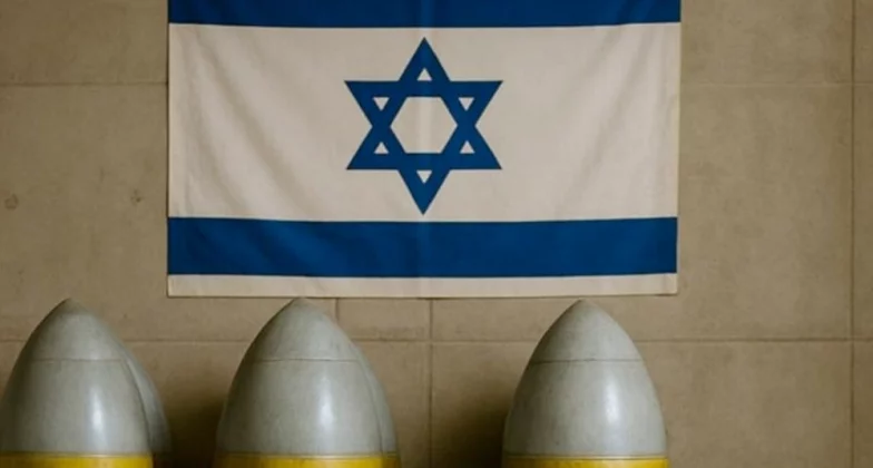 прапор Ізраїля та бойоголовки
