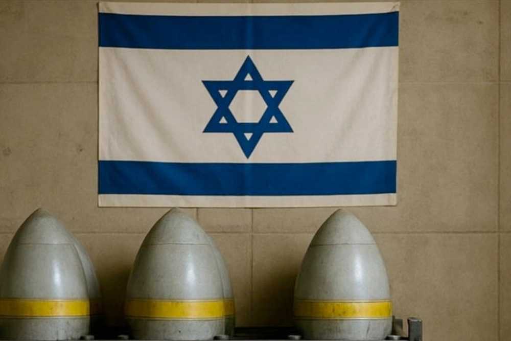 прапор Ізраїля та бойоголовки