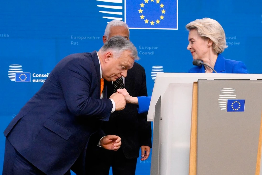 Орбан та Фон дер Ляєн