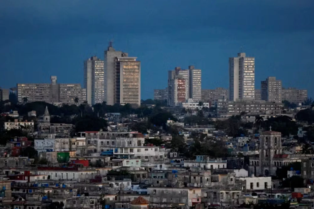 Вид на схід сонця в Гавані, Куба, 22 березня 2026 року