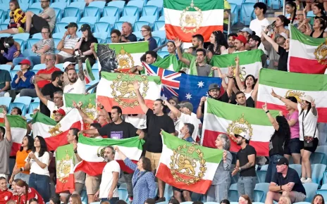 іранські вболівальники на матчі своєї команди