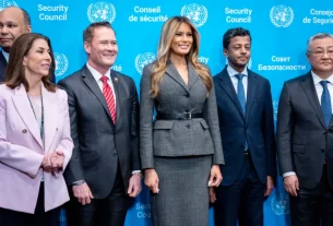 Меланія Трамп головує на засіданні Ради Безпеки ООН