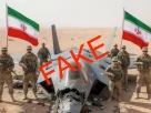 Винищувач F-35, нібито збитий іранцями, — на цьому підробленому відео видно «клонованих ШІ» солдатів та прапори (Reuters/Stringer)