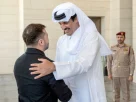 Емір Катару шейх Тамім бін Хамад Аль Тані зустрічається з Президентом України Володимиром Зеленським у Досі, Катар, 28 березня 2026 року