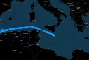 Згідно з даними відстеження суден, судно Arctic Metagaz перебувало в Середземному морі, перш ніж його було атаковано