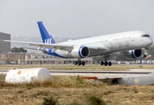 Скандинавська авіакомпанія SAS (національний перевізник Данії, Швеції та Норвегії)