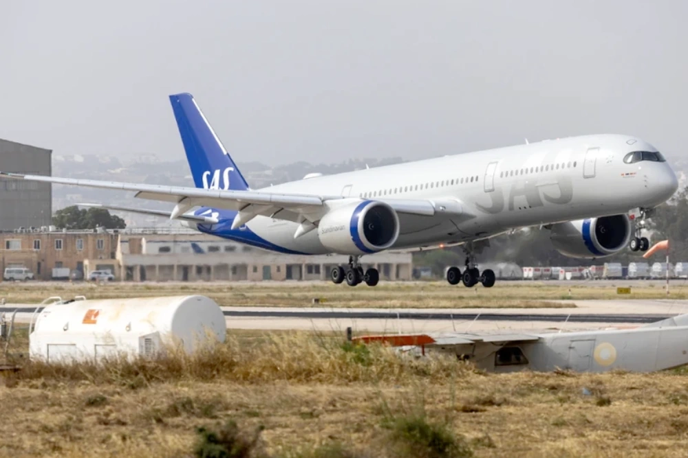 Скандинавська авіакомпанія SAS (національний перевізник Данії, Швеції та Норвегії)