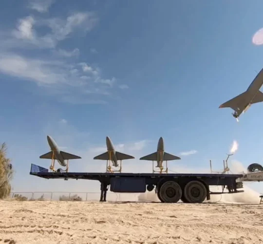 іранські дрони на тестуванні