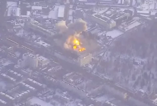 удар по західному російському місту Брянськ