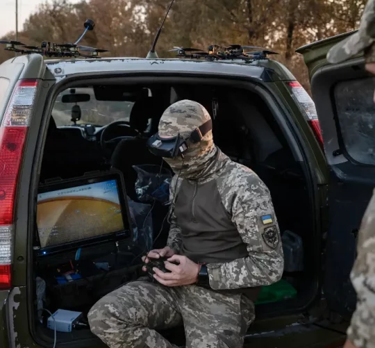 Українські оператори безпілотників у Донецькій області у 2024 році