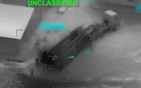 дрон не ідентифікував тип ракети на вантажівці