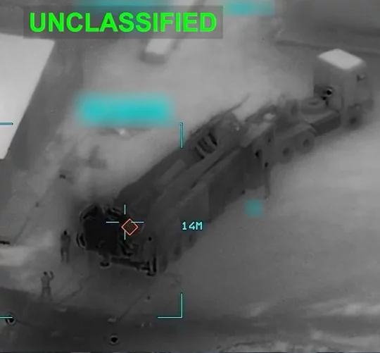 дрон не ідентифікував тип ракети на вантажівці