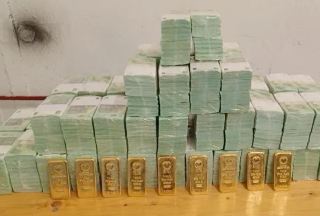 Що було у броньованій машині Ощадбанку затриманої в Угорщині