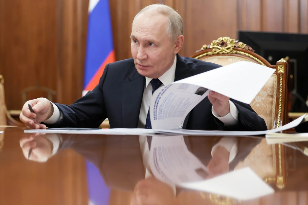 президент Росії - Володимир Путін