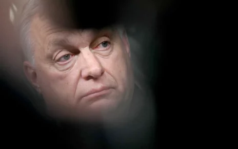 Прем'єр-міністр Угорщини Віктор Орбан виступає на пресконференції в штаб-квартирі ЄС у Брюсселі 19 березня 2026 року