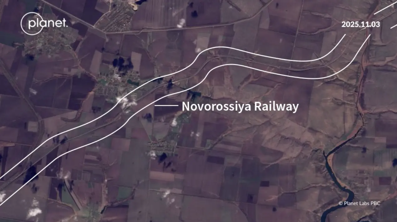 нова залізнична дорога у окупованій Україні на Донбасі