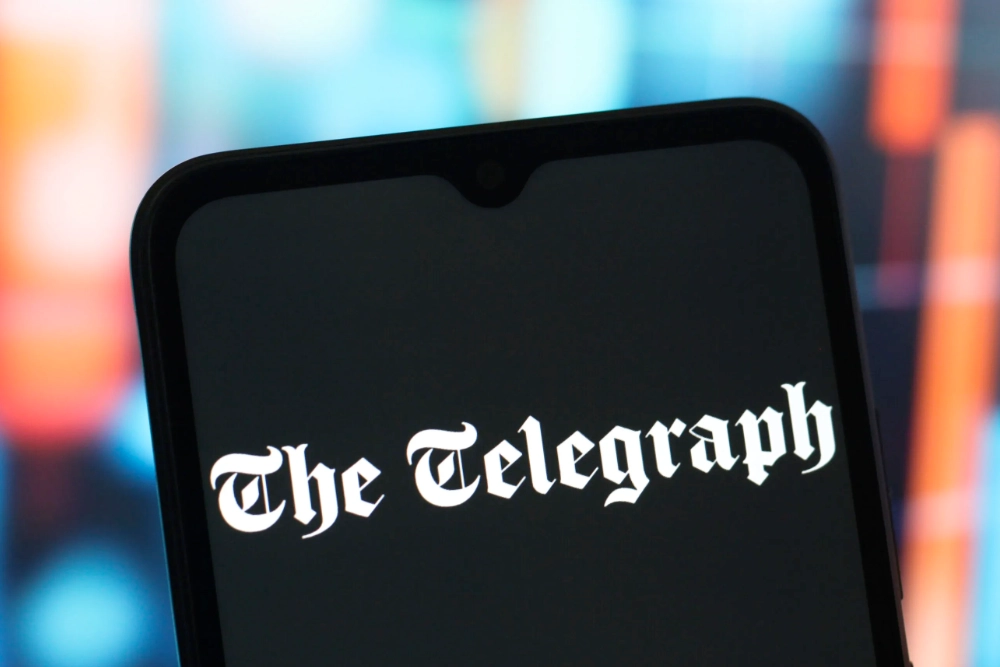 Телеграф у застосунку на телефоні