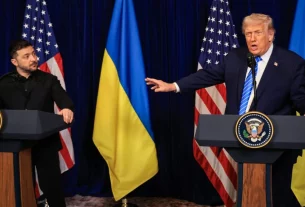 Зеленський та Трамп разом на прес конференції
