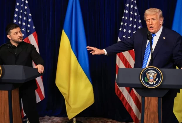 Зеленський та Трамп разом на прес конференції