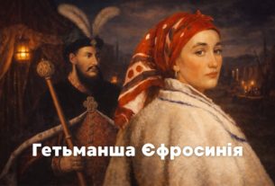 Гетьманша Єфросинія Яненко-Хмельницька, дружина Петра Дорошенка