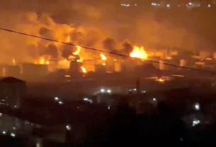 результат атаки українського безпілотника на російський порт Туапсе