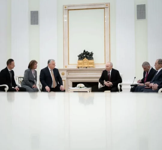 Зустріч російської та угорської влади