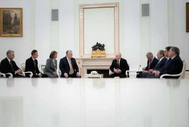 Зустріч російської та угорської влади