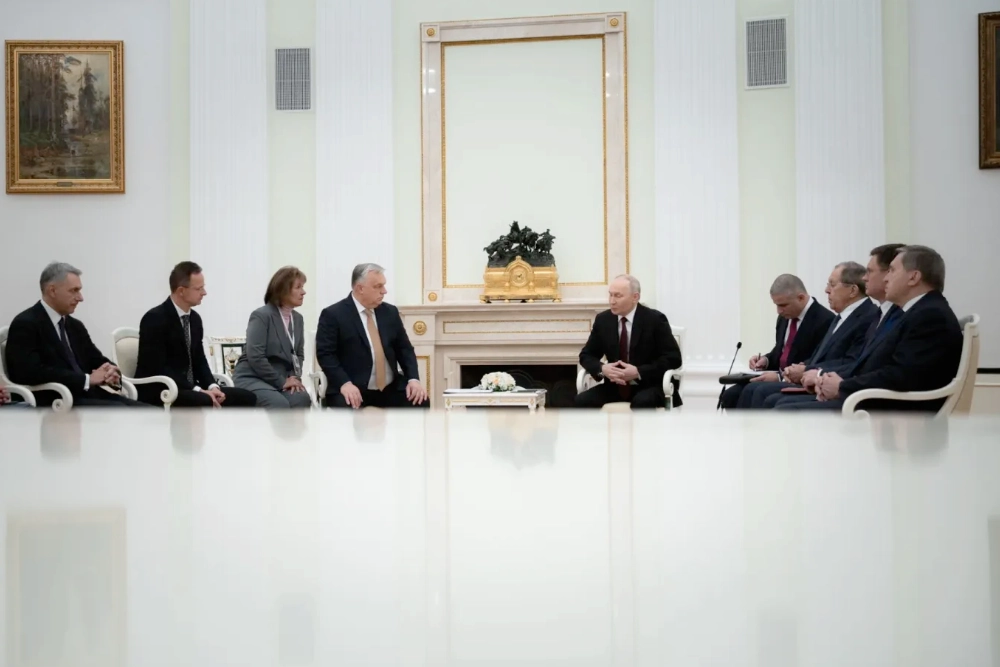 Зустріч російської та угорської влади