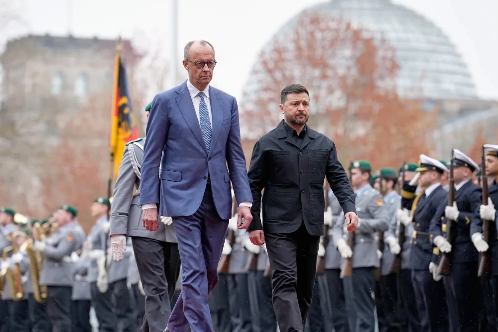 Канцлер Німеччини Фрідріх Мерц прийняв президента України Володимира Зеленського та його міністрів у Берліні