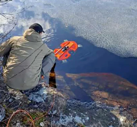 Пошук впавших українських дронів у Фінляндії