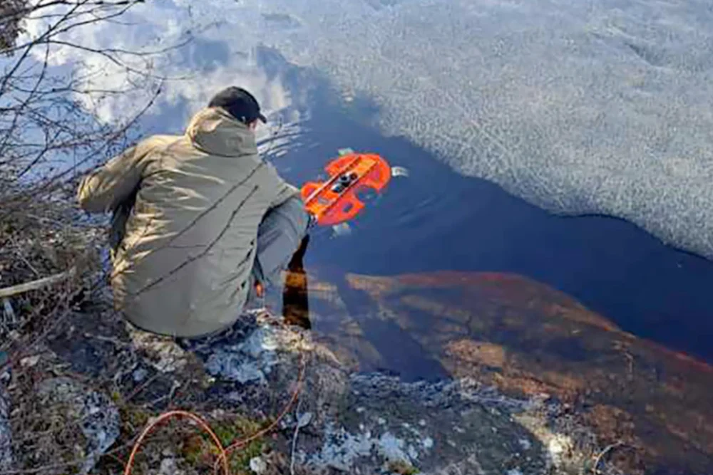 Пошук впавших українських дронів у Фінляндії