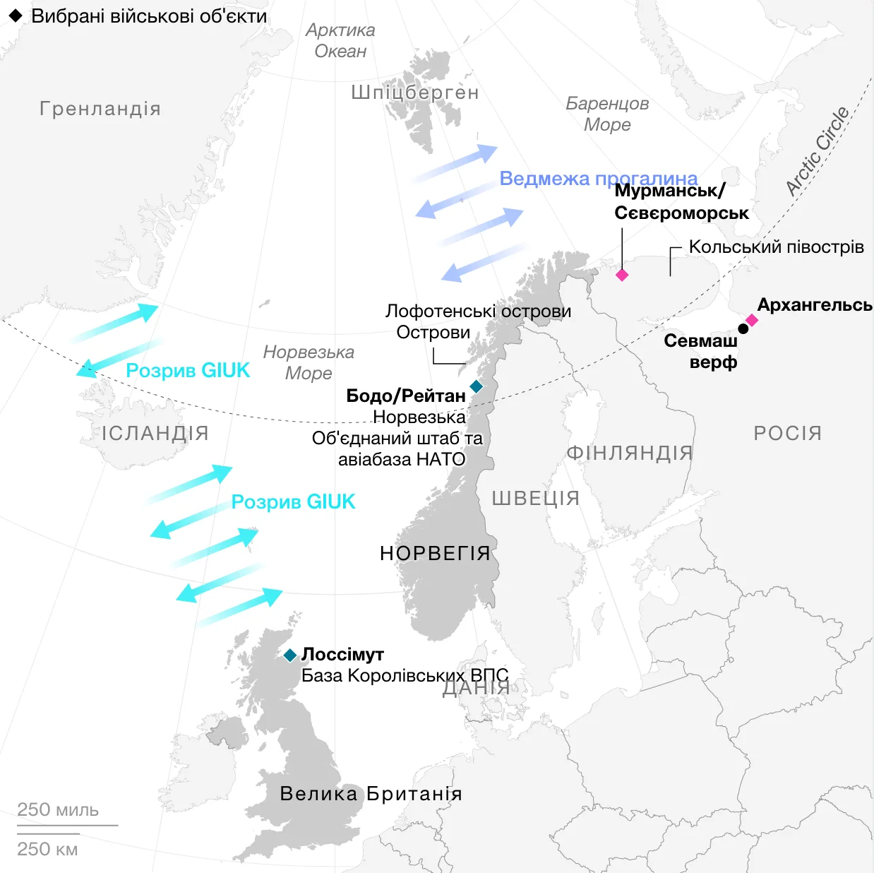 карта стратегічних військових цілей