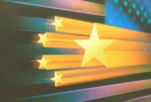 ілюстрація зірок китаю та сша