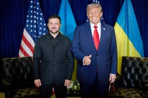 Володимир Зеленський та Дональд Трамп