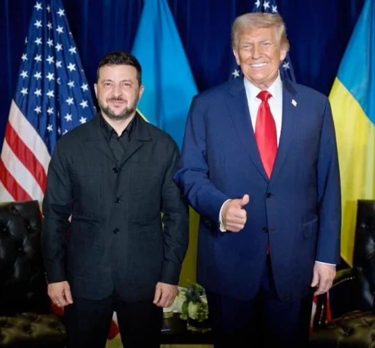 Володимир Зеленський та Дональд Трамп