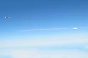 два російські винищувача над Балтійським морем