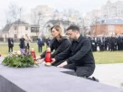 Президент України Володимир Зеленський та його дружина Олена Зеленська відзначають четверту річницю різанини в Бучі 31 березня 2026 року
