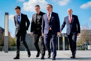 У середу в Берліні генеральний секретар НАТО Марк Рютте зустрівся з міністрами оборони України, Німеччини та Великої Британії