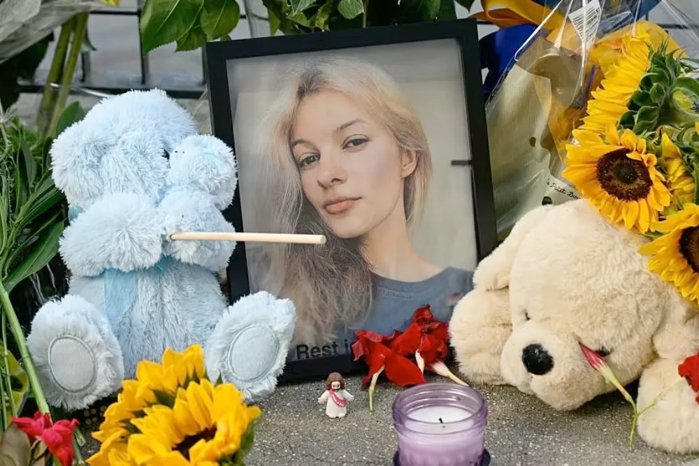 Ірина Заруцька яка була вбита ножем у Америці психічно хворим чоловіком у автобусі