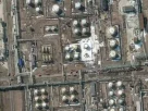На супутниковому знімку видно пошкодження російського нафтопереробного заводу після нічного удару збройних сил України в ході російсько-українського конфлікту в Ярославлі, на північному сході від Москви, Росія