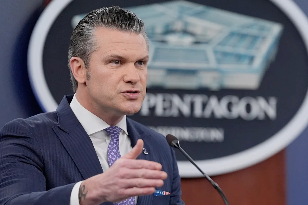Міністр оборони США Хегсет