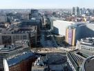 Аерофотознімок площі Шумана в Брюсселі, де розташовані ключові інституції Європейського Союзу, листопад 2025 року