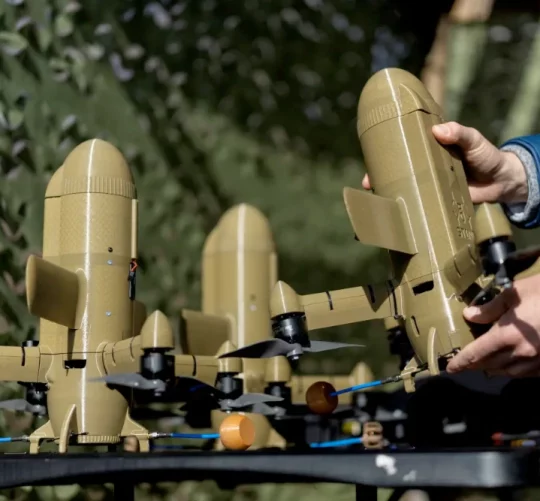 Безпілотник-перехоплювач у невідомому місці в Україні, березень 2026 року