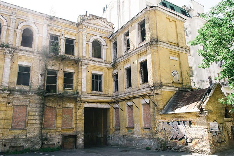 Колишній будинок родини Сікорських в Києві